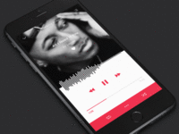 Music Player App Animation