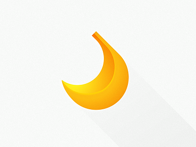 Banana Inc. banana brand branding fruit icon logo mark yellow