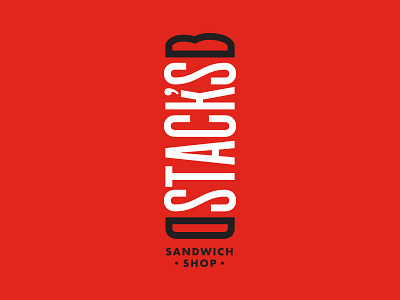 Stack's Sandwich Shop 1 branding logo restaurant sandwich