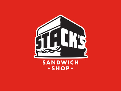 Stack's Sandwich Shop 2 branding logo restaurant sandwich
