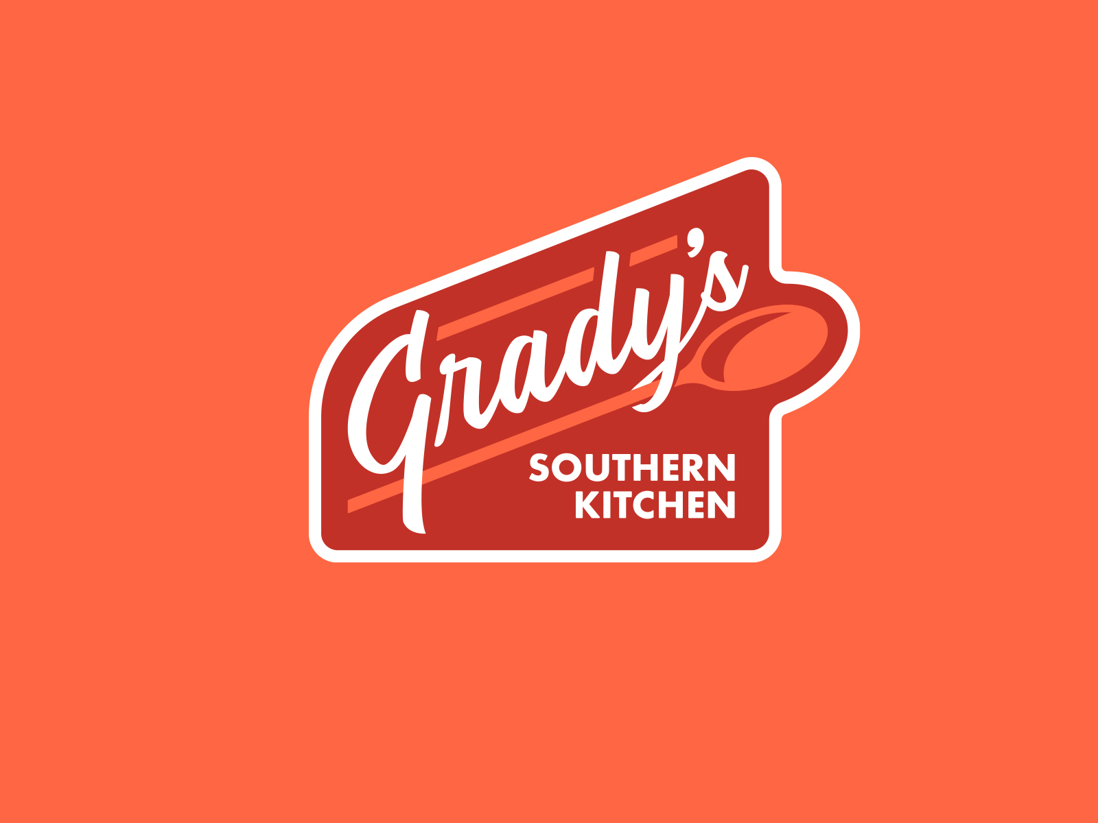 Grady's Southern Kitchen by Stephen Brown on Dribbble