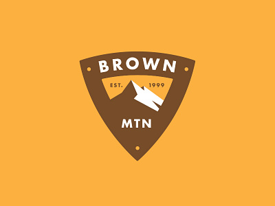 Brown Mtn brown brownmtn mountain yellow