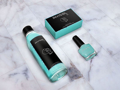 INVISIBLE Cosmetics Packaging Design