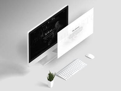 Ribas Jewellery UI/UX Design accesories fashion jewellery luxurious minimal supreme ui ux web design