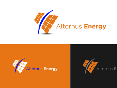 this is the logo for alternus energy branding creative design logo modern logo modern logo design unique logo design vector