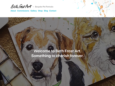 Beth Frost Art Website