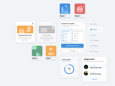 App Components for Forest App