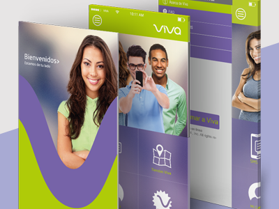 Viva Iphone App app ui ux