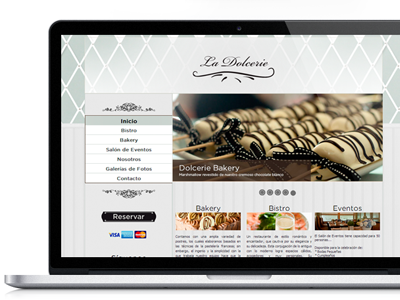 La Dolcerie ux webdesign