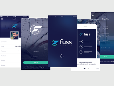Demo concept Fuss App