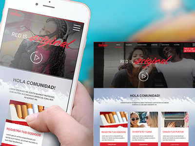 Marlboro.com.do UI proposal