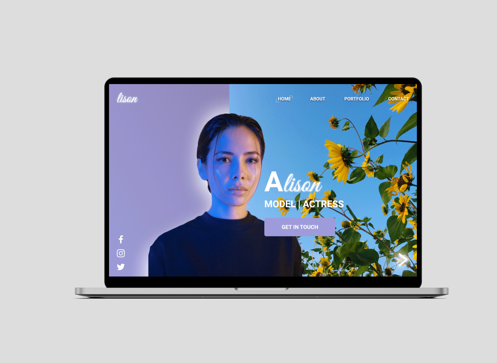 Protfolio adobexd design portfolio ui ux web website