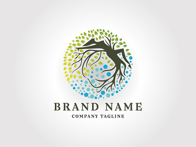 Logo Nature Life adventure botanical branch creative design eco ecology environment food forest fresh garden grow heart landscape leaf leave life natural non profit logo