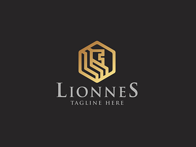 Minimal Lion Logo