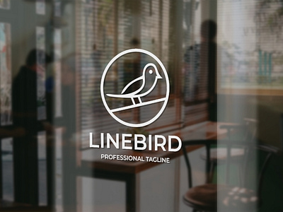 Line Bird Logo