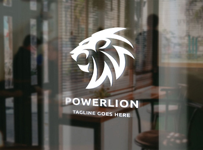 Power Lion Logo agency business capital consultant courage endurance financial firm force group investing investment king lawyer leader leadership lion lion king marketing poweful