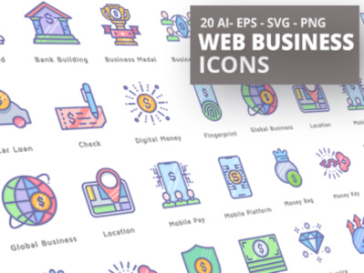 Web Business Icons