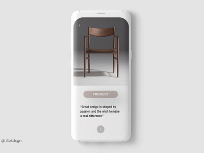 Product design concept app