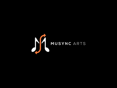 Musync adobe illustrator artist design graphic design icon design logo logodesign music sign