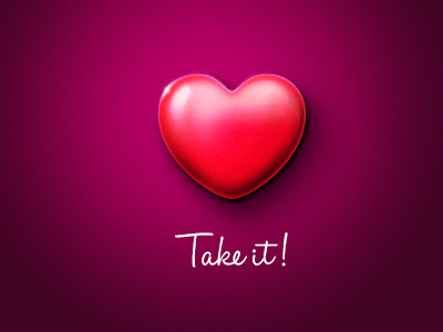 Take it! adobe photoshop design icon practice thanks for invite