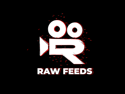Raw Feeds adobe illustrator cinematography film film logo filmmaking graphic design logo logo design logodesign raw feeds