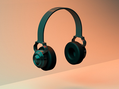 Headphone 3d 3d art cinema4d graphicdesign headphone