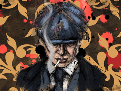 BBC Peaky Blinders Finalist character concept design film graphic graphic design illustration poster procreate product design tv