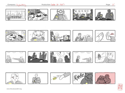 Storyboarding Visual Course by Sergio Paez branding character concept design graphic graphic design illustration narrative procreate storyboarding visualcommunication