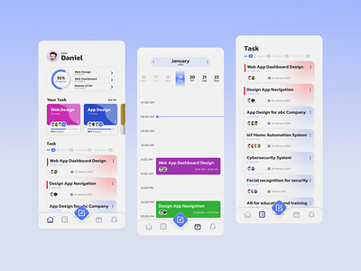 Task Manager Mobile App Design