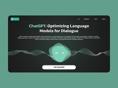 ChatGPT Website Redesign