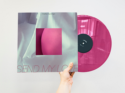 send my love vinyl cover project brand design cover design graphic graphicdesign music photography branding vinyl cover