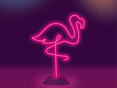 Flamingo - Neon