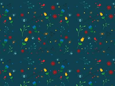 Flowers pattern