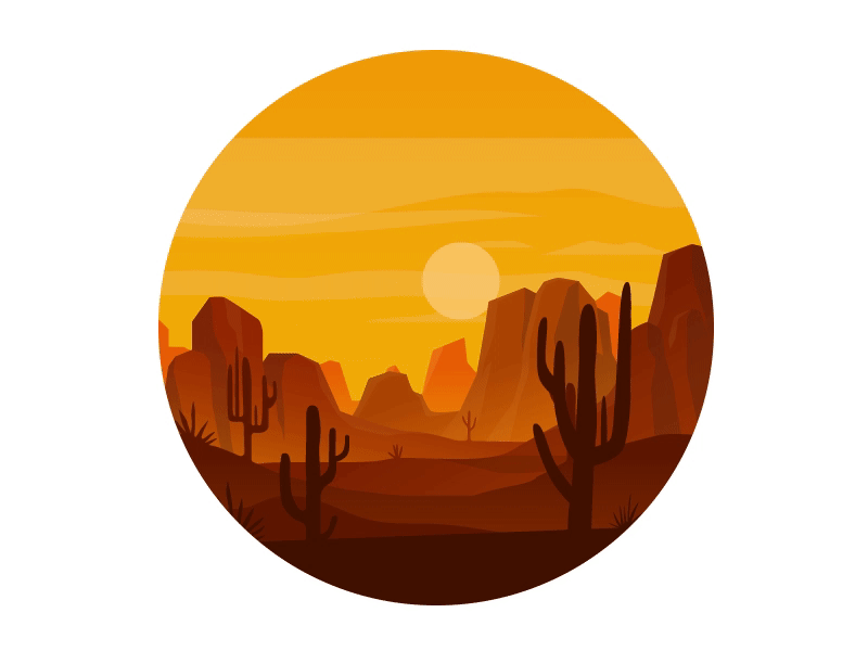 Desert Animation designs, themes, templates and downloadable graphic ...