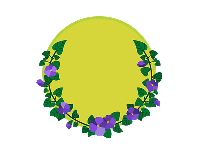 Violet Wreath