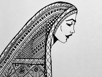 More doodles doodle hand drawing lady face lips palestine paper pattern shadows wip
