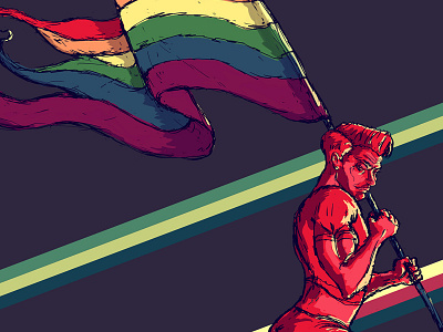 Teaser of what's coming flag gay lgbt propaganda retro russia 2018 world cup