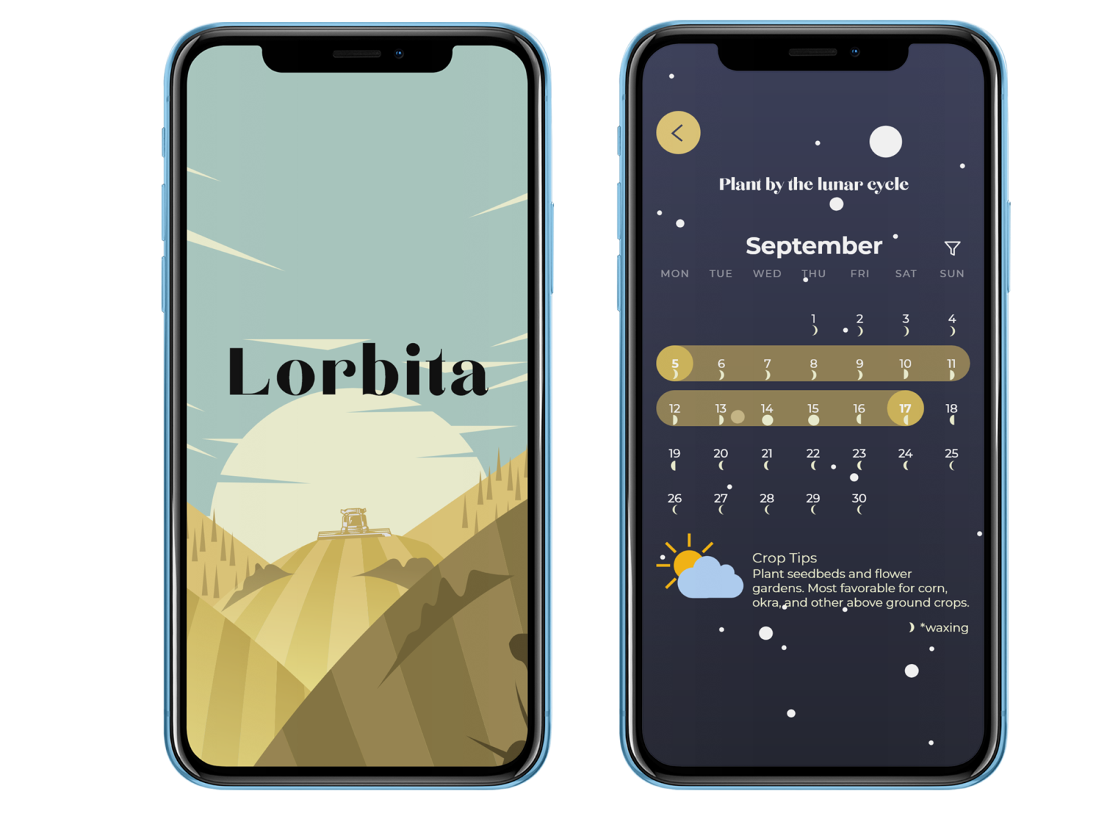 Lorbita Lunar Gardening For The Urban Food Grower By Rhea Reid On Dribbble