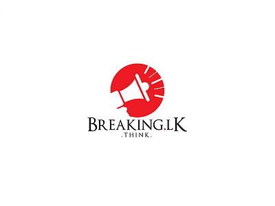 Breaking.lk Logo illustration logo news reporting