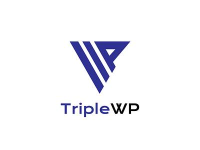 TripleWP - Logo design 30daychallenge 30daylogochallenge adobe brand brand identity day3 illustrator logo logocore logodesign minimalist triplewp vector