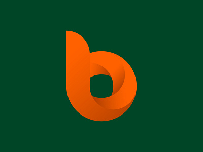 b minimalist modern logo