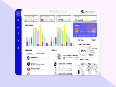 Seller Dashboard Design bright colors challenge dashboard dashboard design dashboard ui design ecommerce figma product product design seller ui