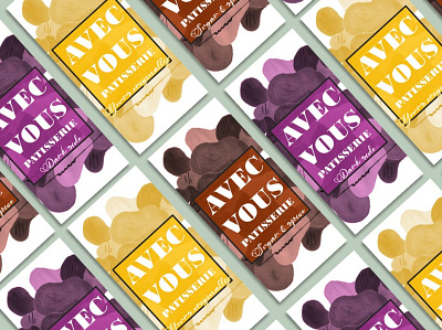 Packaging for a chocolate brand design illustration package design