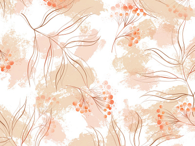 pattern design "Autumn vibes"