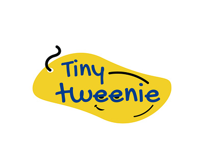 Tiny Tweenie adobe illustrator apparel design icon kids logo