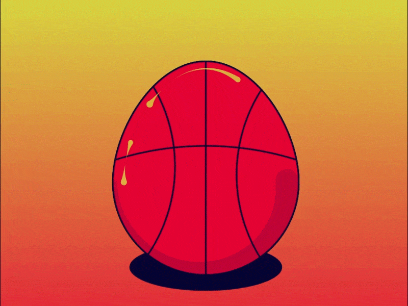Hey, it's me! animation baby bird dribbble egg explosion first shot hatch