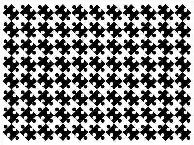 simple puzzle pattern