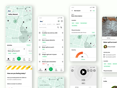 eP Connect App Screens app design ia ui ui design ux