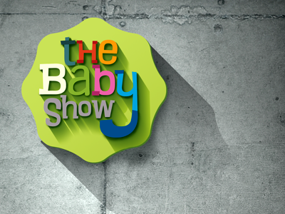 The Baby Show baby birth colourful custom type fun kids mothers show