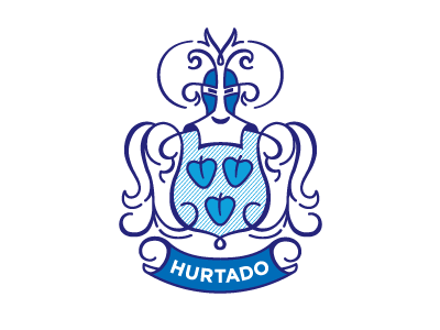 Hurtado Coat Of Arms coat of arms crest escudo hearts hurtado